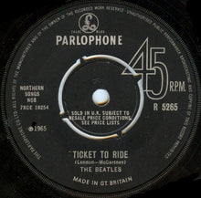 Load image into Gallery viewer, The Beatles : Ticket To Ride (7&quot;, Single, Mono)
