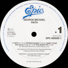 Load image into Gallery viewer, George Michael : Faith (LP, Album)
