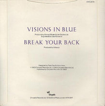 Load image into Gallery viewer, Ultravox : Visions In Blue (7&quot;, Single)
