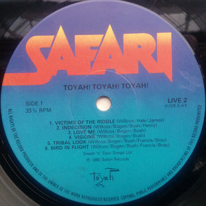 Toyah (3) : Toyah! Toyah! Toyah! (LP, Album, Tex)