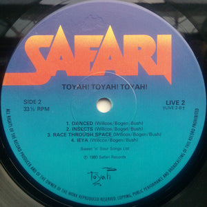 Toyah (3) : Toyah! Toyah! Toyah! (LP, Album, Tex)