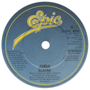 ABBA : The Winner Takes It All / Elaine (7", Single)