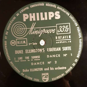 Duke Ellington And His Orchestra : Duke Ellington's Liberian Suite (10", Mono, RE)