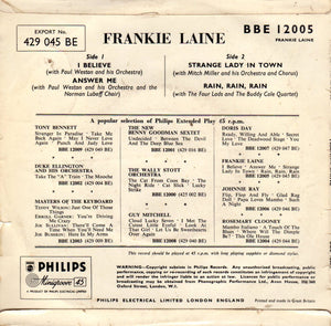 Frankie Laine : Frankie Laine (7", EP)