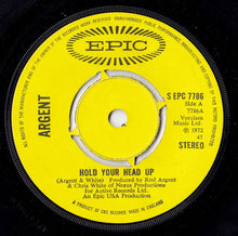 Load image into Gallery viewer, Argent : Hold Your Head Up (7&quot;, Single)
