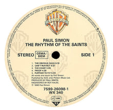 Load image into Gallery viewer, Paul Simon : The Rhythm Of The Saints (LP, Album)
