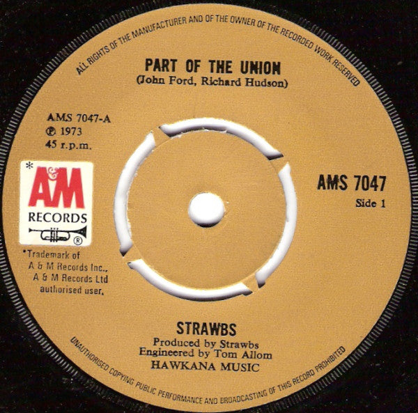 Strawbs : Part Of The Union  (7