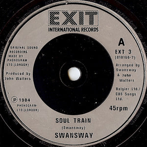 Swans Way : Soul Train (7", Single, Sil)