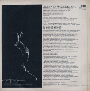 Allan Sherman : Allan In Wonderland (LP, Album, Mono)