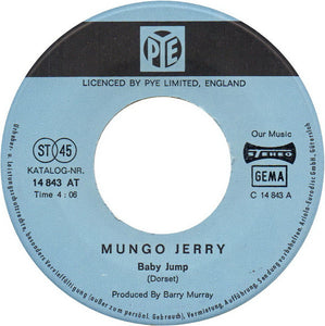 Mungo Jerry : Baby Jump (7", Single)