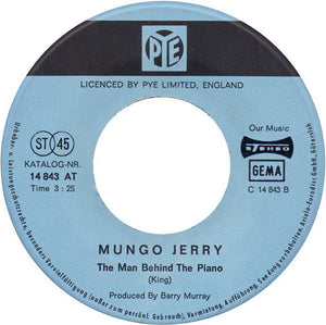 Mungo Jerry : Baby Jump (7", Single)