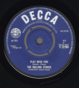 The Rolling Stones : The Last Time (7", Single, Pus)