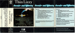 Thin Lizzy : Thunder And Lightning (Cass)