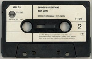 Thin Lizzy : Thunder And Lightning (Cass)