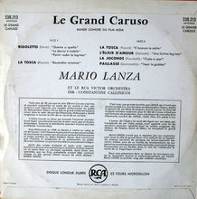 Load image into Gallery viewer, Mario Lanza : Le Grand Caruso (10&quot;, Album, Mono, Red)
