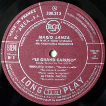 Load image into Gallery viewer, Mario Lanza : Le Grand Caruso (10&quot;, Album, Mono, Red)
