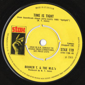 Booker T. & The M.G.'s* : Time Is Tight / Hang 'Em High (7", Single)