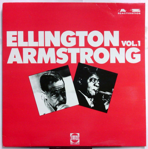 Louis Armstrong & Duke Ellington : Ellington Armstrong Vol. 1 (LP, RE)