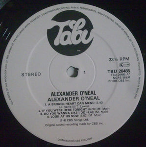 Alexander O'Neal : Alexander O'Neal (LP, Album)