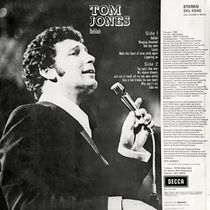 Tom Jones : Delilah (LP, Album)