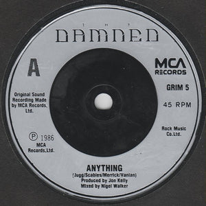 The Damned : Anything (7", Single)