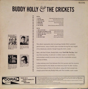 Buddy Holly And The Crickets (2) : Buddy Holly And The Crickets (LP, Album, Mono, RE, RP)