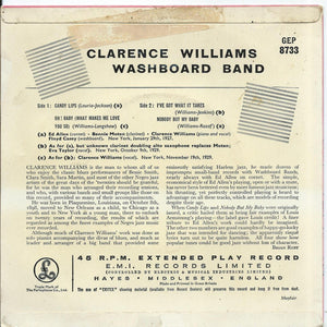 Clarence Williams Washboard Band* : Clarence Williams Washboard Band (7", EP)