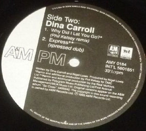 Dina Carroll : This Time (12")
