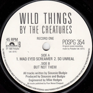 The Creatures : Wild Things (2x7", Single, Non)