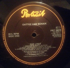 Oattes Van Schaik Formerly The Limit (2) : The Limit (LP, Album)