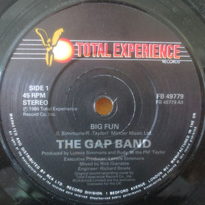 The Gap Band : Big Fun (7", Single)