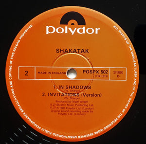 Shakatak : Invitations (12", Single)