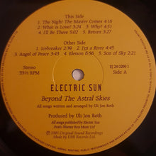 Load image into Gallery viewer, Electric Sun : Beyond The Astral Skies (LP, Album)
