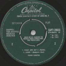 Load image into Gallery viewer, Frank Sinatra : Frank Sinatra&#39;s Story Of Love No. 7 (7&quot;, EP, Mono)
