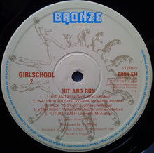 Load image into Gallery viewer, Girlschool : Hit And Run (LP, Album)
