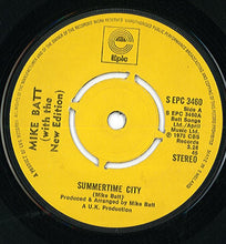 Load image into Gallery viewer, Mike Batt : Summertime City (7&quot;, Single, Kno)
