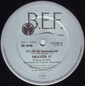 Heaven 17 : Let Me Go! (12", Single)