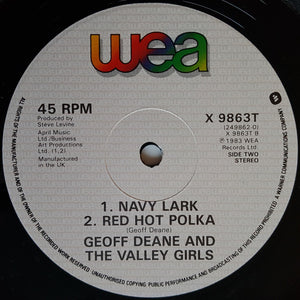 Geoff Deane And The Valley Girls : Navy Lark (Stretch) (12")