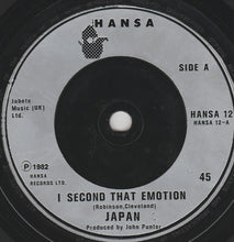 Load image into Gallery viewer, Japan : I Second That Emotion (7&quot;, Single, Sil)
