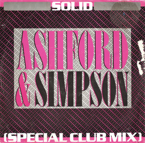 Ashford & Simpson : Solid (Special Club Mix) (12", Single)