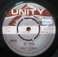 Load image into Gallery viewer, Max Romeo : Wet Dream / She&#39;s But A Little Girl (7&quot;, Single, 4-P)
