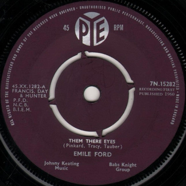 Emile Ford : Them There Eyes (7