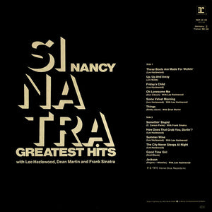 Nancy Sinatra : Greatest Hits (LP, Comp, RE)