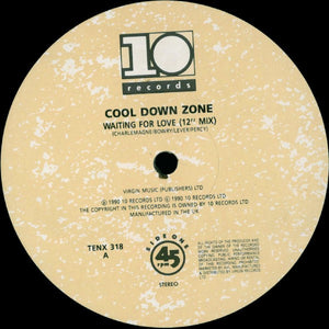 Cool Down Zone : Waiting For Love (12")