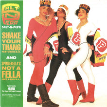 Load image into Gallery viewer, Salt &#39;N&#39; Pepa : Shake Your Thang (It&#39;s Your Thing) / Spinderella&#39;s Not A Fella (But A Girl DJ) (7&quot;, Single, Whi)
