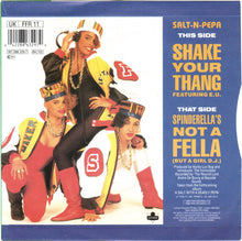 Load image into Gallery viewer, Salt &#39;N&#39; Pepa : Shake Your Thang (It&#39;s Your Thing) / Spinderella&#39;s Not A Fella (But A Girl DJ) (7&quot;, Single, Whi)
