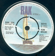 Load image into Gallery viewer, Kim Wilde : Water On Glass / Boys (7&quot;, Single, Pus)
