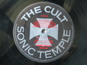 The Cult : Sonic Temple (LP, Album, Lyn)