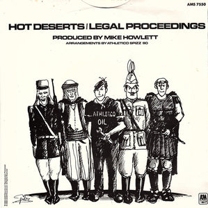 Athletico Spizz 80 : Hot Deserts (7", Single)