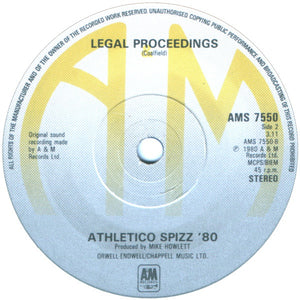 Athletico Spizz 80 : Hot Deserts (7", Single)